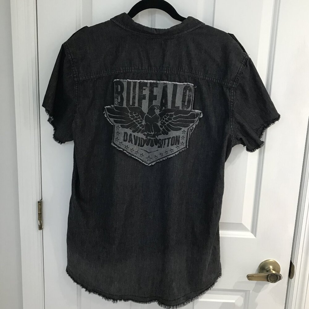 Buffalo David Britton Casual Men's Button Down Shirt L